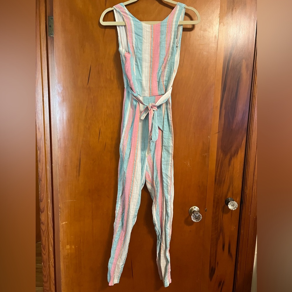 Hayden striped jumpsuit size S